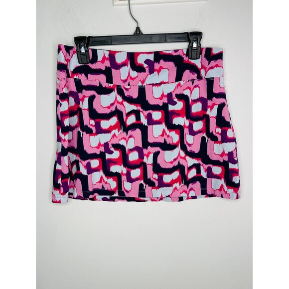 Patagonia Dresses & Skirts - Patagonia Tidal Skirt Womens MEDIUM Pink Geometric Beach Unlined